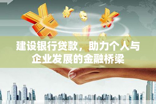 稻城建设银行贷款，助力个人与企业发展的金融桥梁