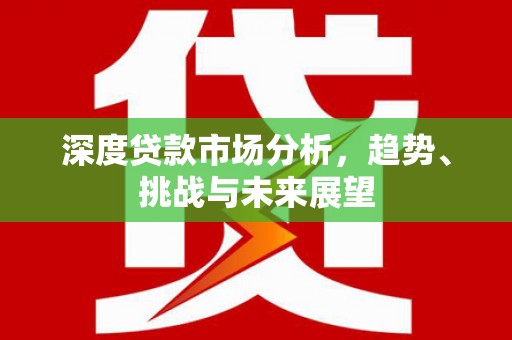 灌阳深度贷款市场分析，趋势、挑战与未来展望