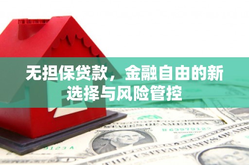 红岗无担保贷款，金融自由的新选择与风险管控