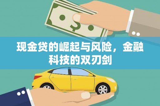 都昌现金贷的崛起与风险，金融科技的双刃剑