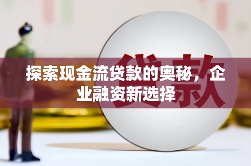 邵阳探索现金流贷款的奥秘，企业融资新选择