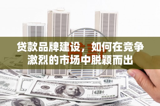 濮阳贷款品牌建设，如何在竞争激烈的市场中脱颖而出