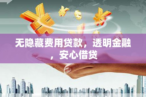 法库无隐藏费用贷款，透明金融，安心借贷