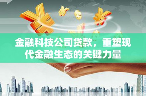 东安金融科技公司贷款，重塑现代金融生态的关键力量
