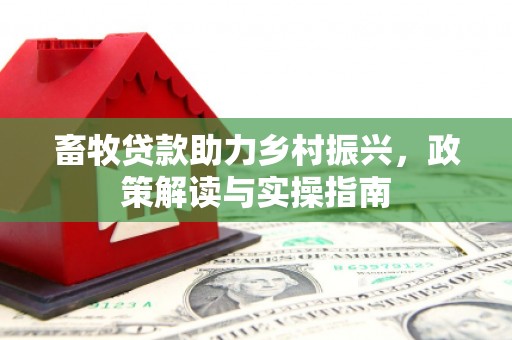 大余畜牧贷款助力乡村振兴，政策解读与实操指南